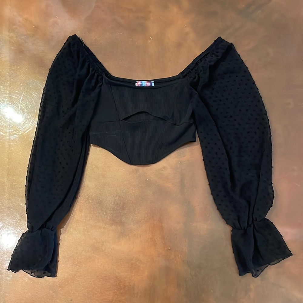 Black urban outfitters top